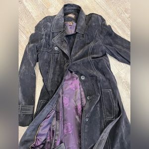Gorgeous Danier Suede trench coat
